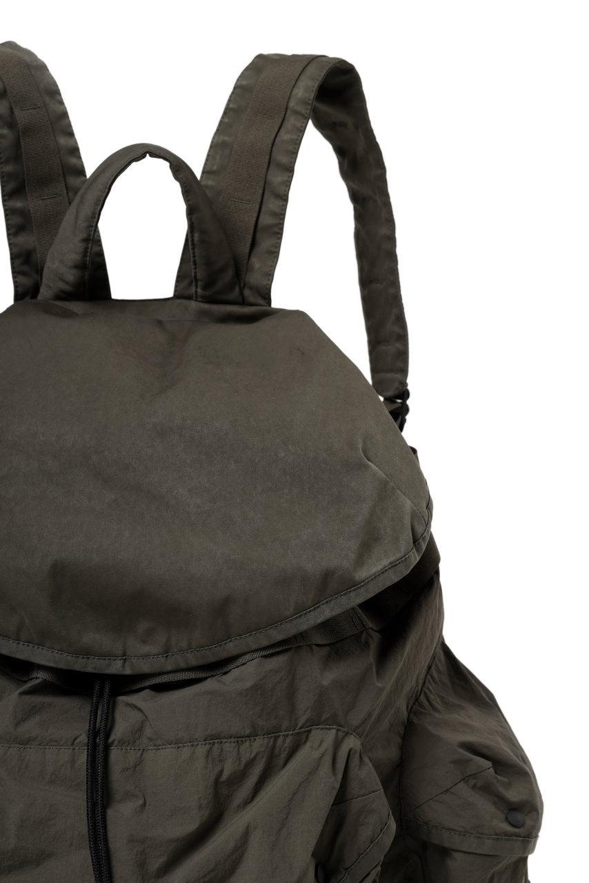 Ten c BACK PACK / OBJECT DYED (DARK OLIVE)