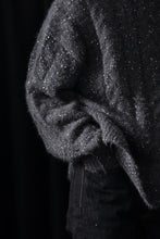 画像をギャラリービューアに読み込む, TARO HORIUCHI / th products Color Nep Mole Knit Pullover (gray)