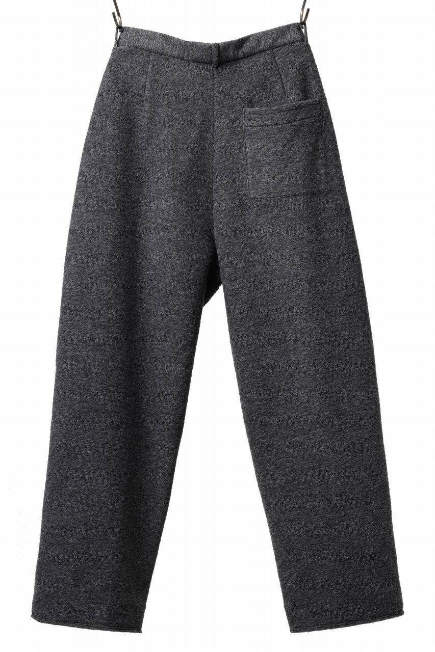 th products KAPOOR / Wide Tapered Pants / travel wool premiere (gray)