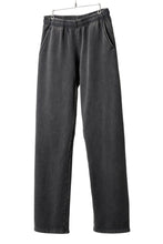 Load image into Gallery viewer, entire studios STRAIGHT LEG SWEAT PANTS (WASHED BLACK)