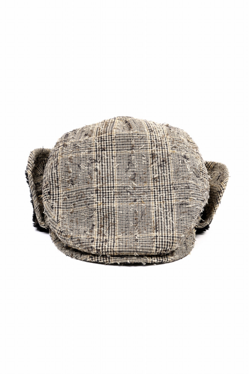 画像をギャラリービューアに読み込む, Y&#39;s EARMUFF CAP / NEEDLE PUNCHED (YELLOW)