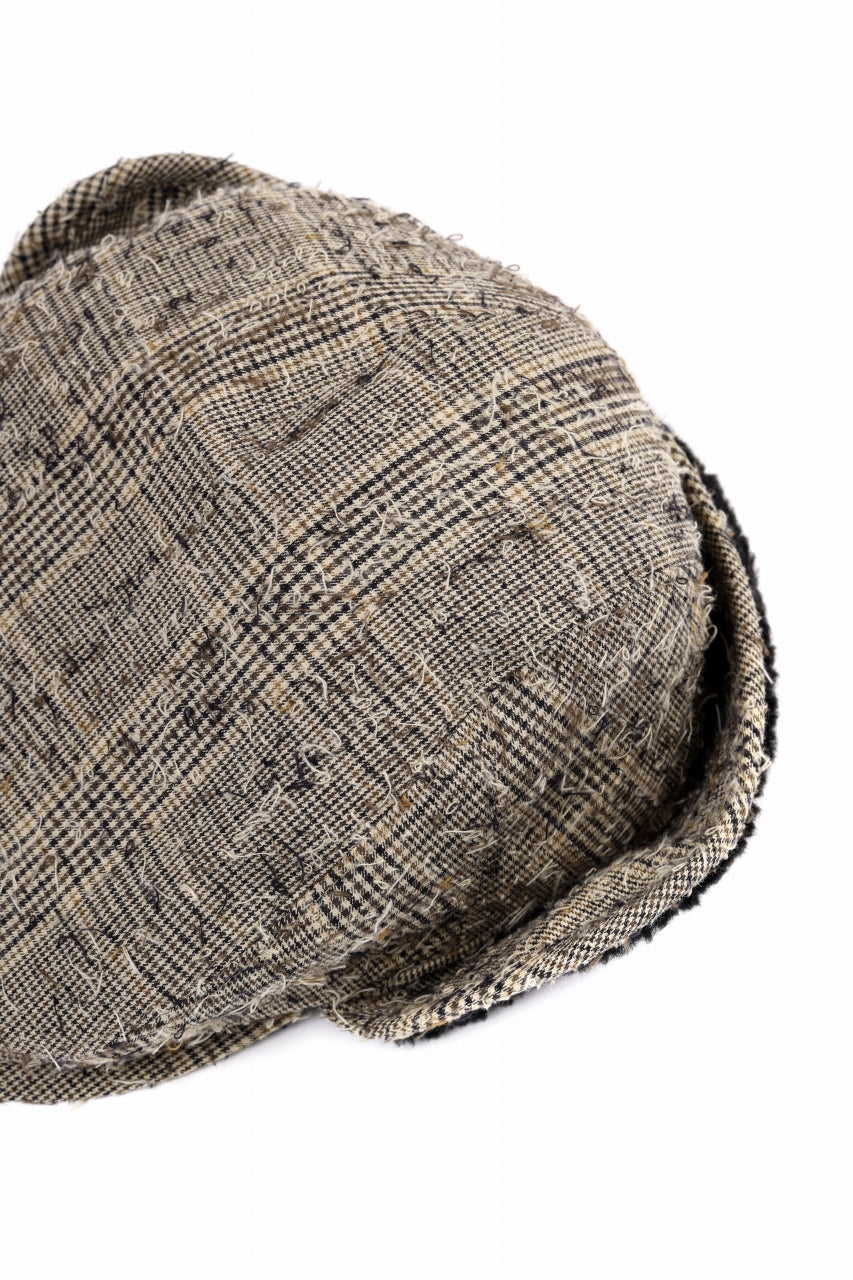 画像をギャラリービューアに読み込む, Y&#39;s EARMUFF CAP / NEEDLE PUNCHED (YELLOW)