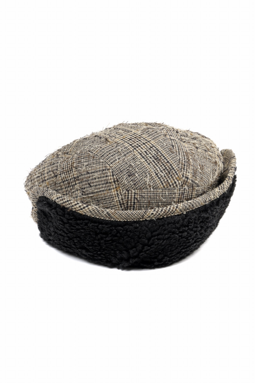 画像をギャラリービューアに読み込む, Y&#39;s EARMUFF CAP / NEEDLE PUNCHED (YELLOW)