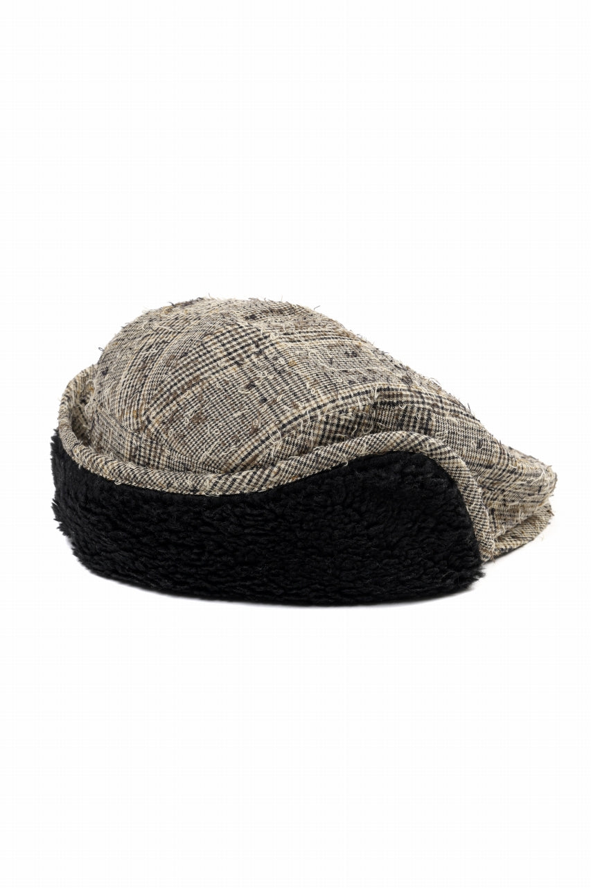 画像をギャラリービューアに読み込む, Y&#39;s EARMUFF CAP / NEEDLE PUNCHED (YELLOW)