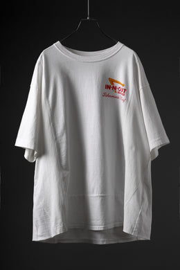 CHANGES x LOOM exclusive VINTAGE REMAKE SHORT SLEEVE TEE (WHITE #A)