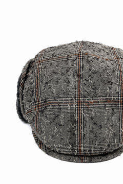 画像をギャラリービューアに読み込む, Y&#39;s EARMUFF CAP / NEEDLE PUNCHED (BEIGE)