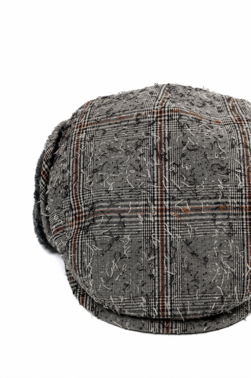 画像をギャラリービューアに読み込む, Y&#39;s EARMUFF CAP / NEEDLE PUNCHED (BEIGE)