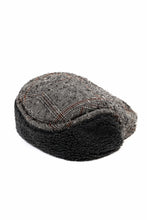 画像をギャラリービューアに読み込む, Y&#39;s EARMUFF CAP / NEEDLE PUNCHED (BEIGE)
