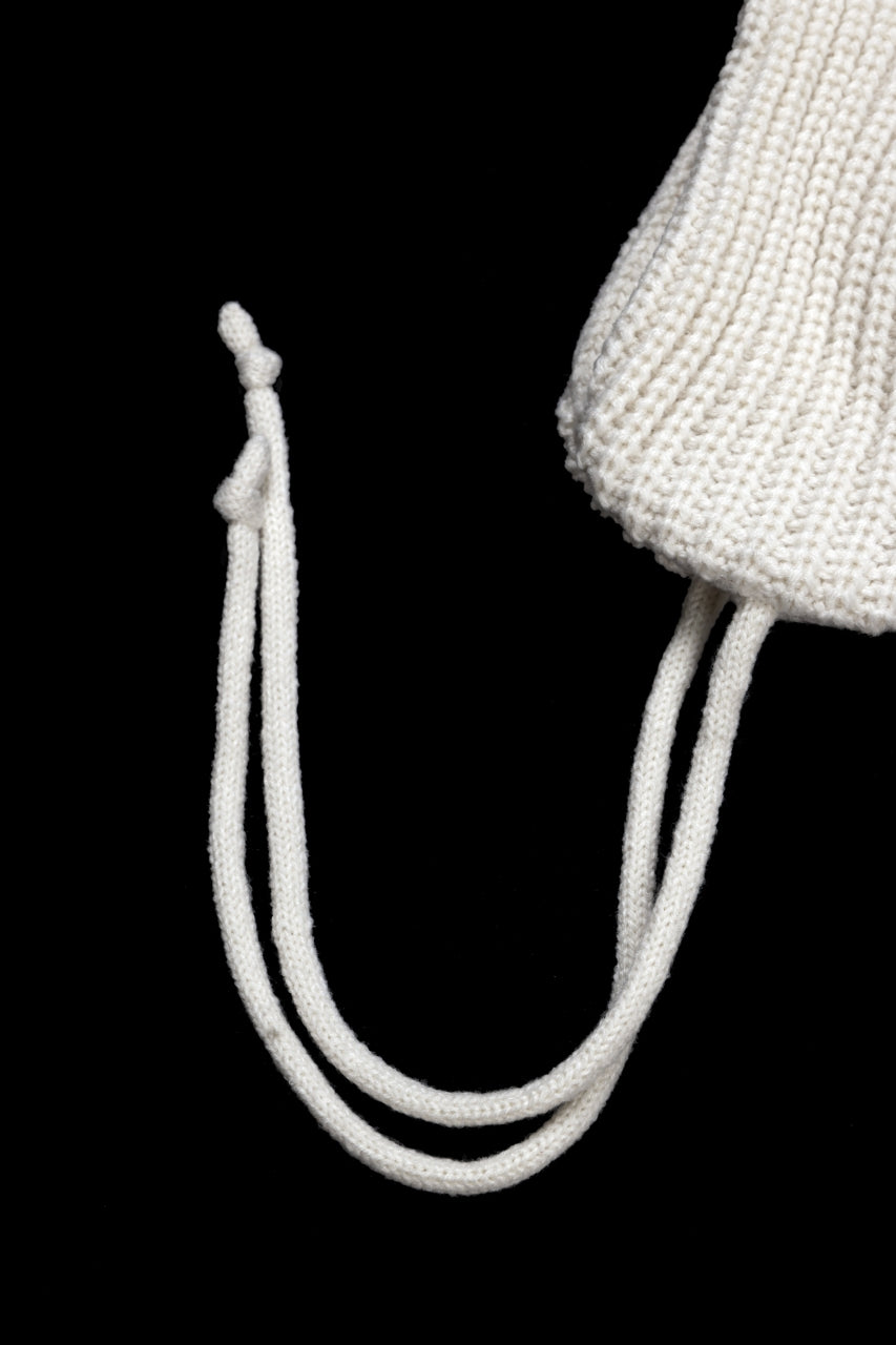 画像をギャラリービューアに読み込む, Y&#39;s × New Era KNIT TRAPPER (IVORY)