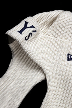 画像をギャラリービューアに読み込む, Y&#39;s × New Era KNIT TRAPPER (IVORY)