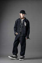 画像をギャラリービューアに読み込む, FULLCOUNT WWⅡ model Brown Cotton Denim Jacket / 13.7oz Zimbabwe Selvedge Denim (INDIGO BLUE / ONE WAHED)