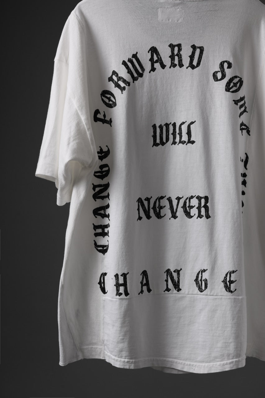 CHANGES x LOOM exclusive VINTAGE REMAKE T-SHIRT - new edition (WHITE #F)