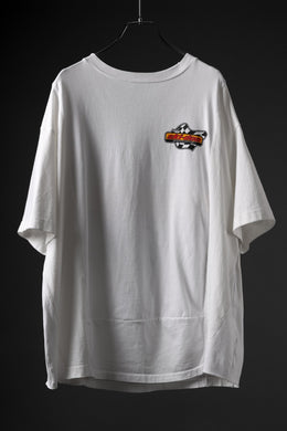 CHANGES x LOOM exclusive VINTAGE REMAKE SHORT SLEEVE TEE (WHITE #H)