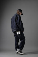 画像をギャラリービューアに読み込む, FULLCOUNT WWⅡ model Brown Cotton Denim Jacket / 13.7oz Zimbabwe Selvedge Denim (INDIGO BLUE / ONE WAHED)