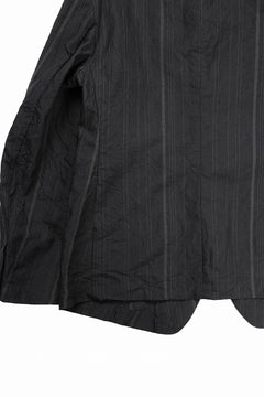 画像をギャラリービューアに読み込む, KLASICA exclusive &quot;KLING&quot; SINGLE LAYER 3 POCKET BLAZER / LIGHT WEIGHT DARK RANDOM STRIPE RAMIE (IRON STRIPES)