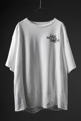 CHANGES x LOOM exclusive VINTAGE REMAKE SHORT SLEEVE TEE (WHITE #J)