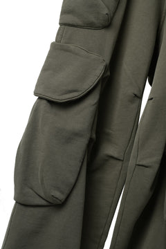 Load image into Gallery viewer, entire studios HEAVY GOCAR SWEAT PANTS (MILITARY)