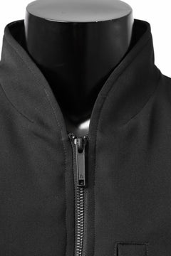 Load image into Gallery viewer, th products 3D Collar MA-1 / wool gabardine (black)