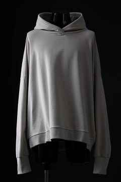 Load image into Gallery viewer, thom/krom EXTRA OVERSIZED FIT HOODIE / ELASTIC COTTON SWEAT (SILVER)