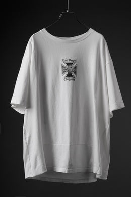 CHANGES x LOOM exclusive VINTAGE REMAKE SHORT SLEEVE TEE (WHITE #K)