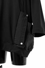 Load image into Gallery viewer, A.F ARTEFACT FLAP-DETAIL COMBINATION TOPS (BLACK)