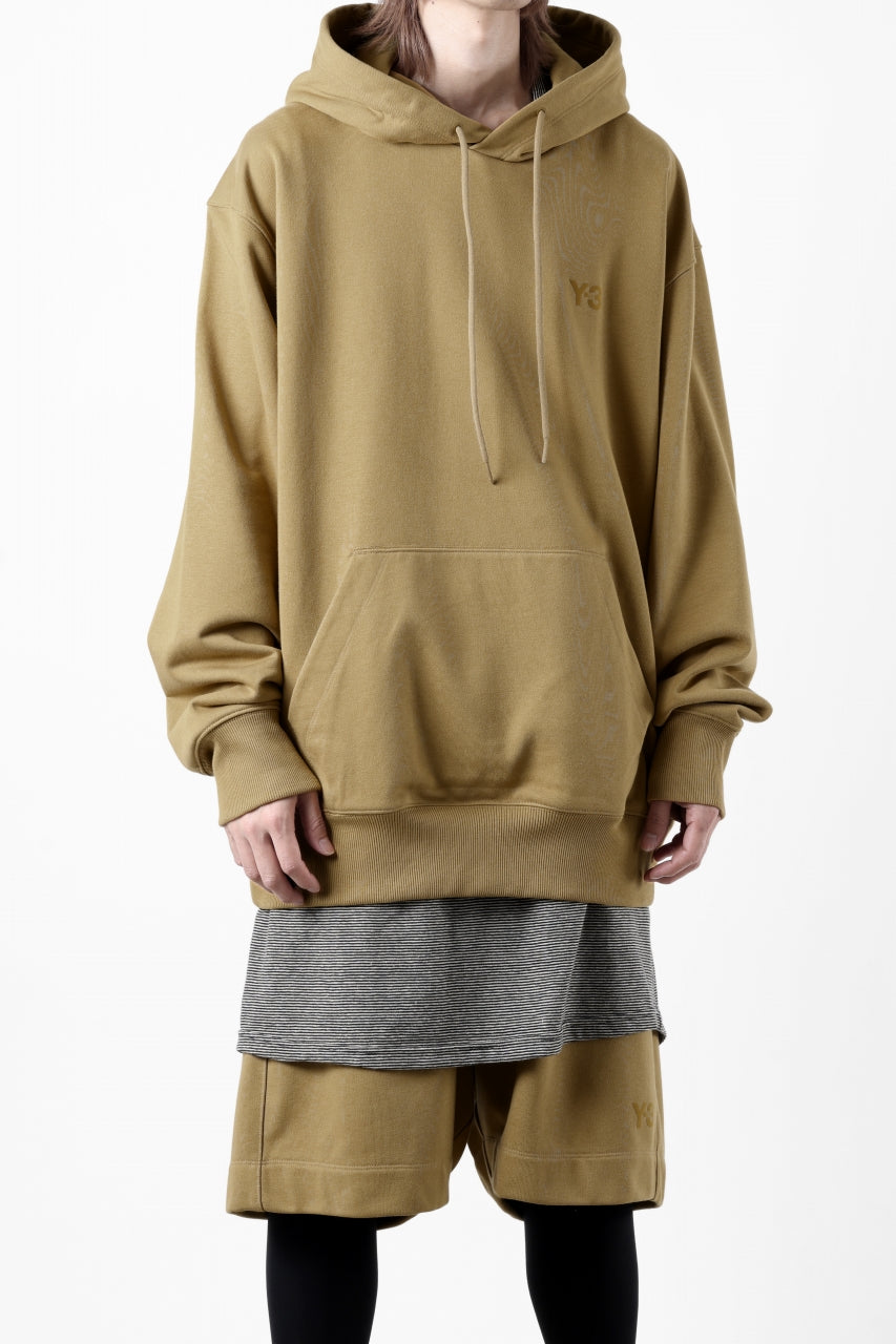 Y-3 Yohji Yamamoto CLASSIC CHEST LOGO LOOSE HOODIE / FRENCH TERRY (MESA)