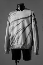 Load image into Gallery viewer, Feng Chen Wang TIE-DYED SWEATSHIRT (GREY/WHITE)