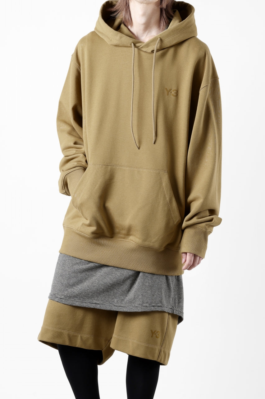 Y-3 Yohji Yamamoto CLASSIC CHEST LOGO LOOSE HOODIE / FRENCH TERRY (MESA)