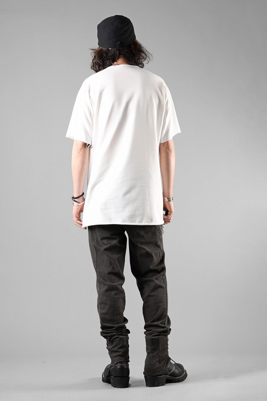 画像をギャラリービューアに読み込む, m.a+ oversized one piece short sleeve t-shirt / T211CG / JME (WHITE)