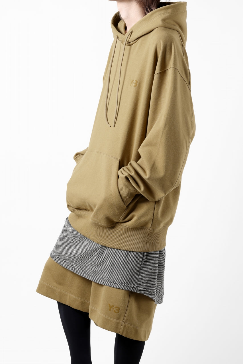 Y-3 Yohji Yamamoto CLASSIC CHEST LOGO LOOSE HOODIE / FRENCH TERRY (MESA)