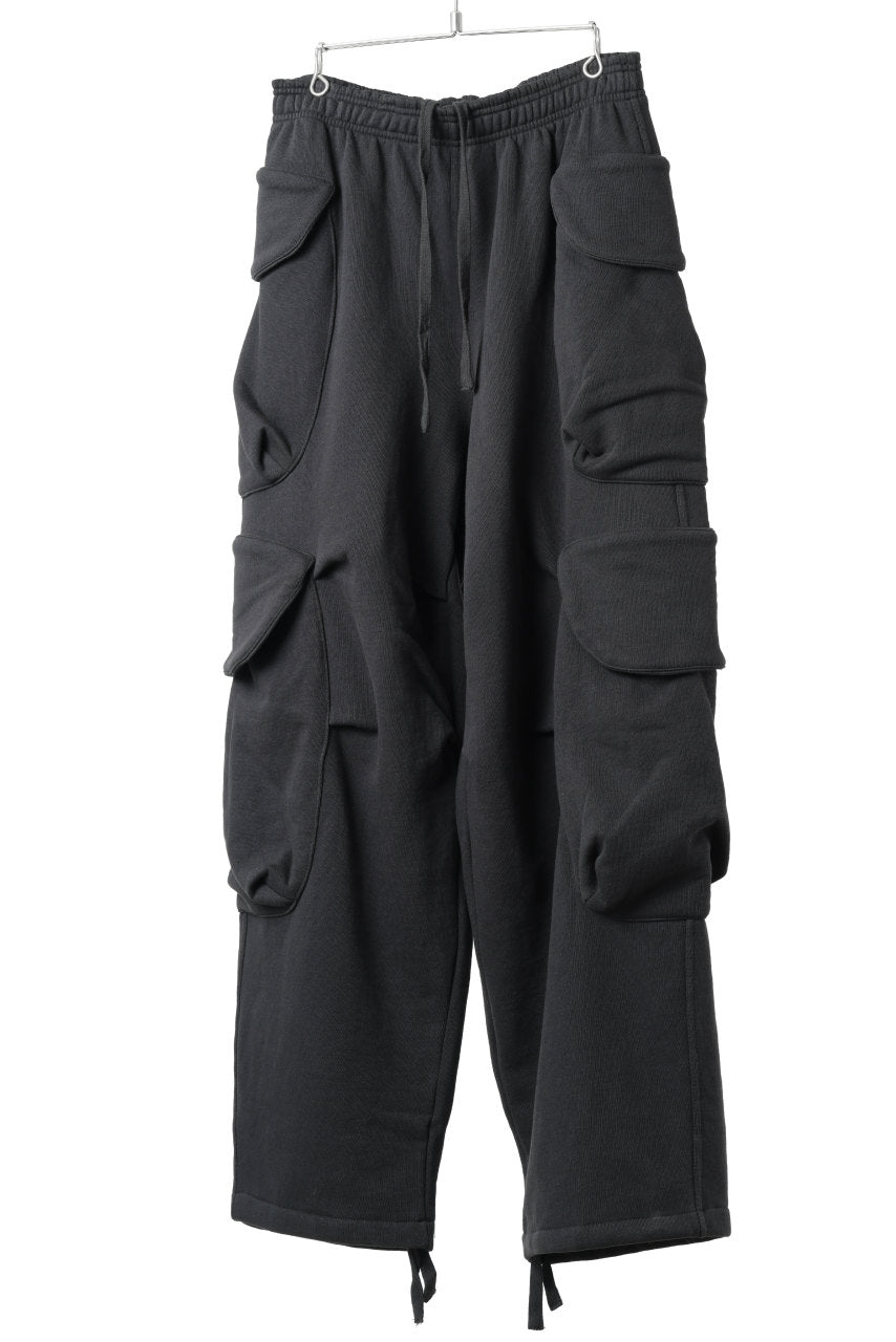 entire studios HEAVY GOCAR SWEAT PANTS (SOOT)