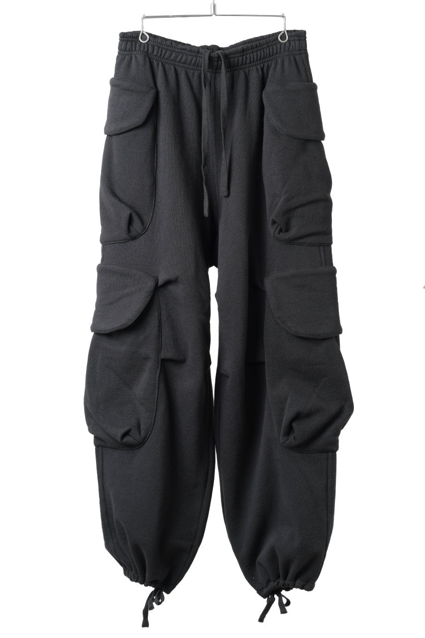 entire studios HEAVY GOCAR SWEAT PANTS (SOOT)