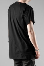 画像をギャラリービューアに読み込む, m.a+ short sleeve spiral t-shirt / T270C / JCL10 (BLACK)