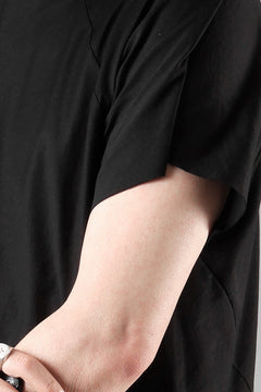 画像をギャラリービューアに読み込む, m.a+ short sleeve spiral t-shirt / T270C / JCL10 (BLACK)
