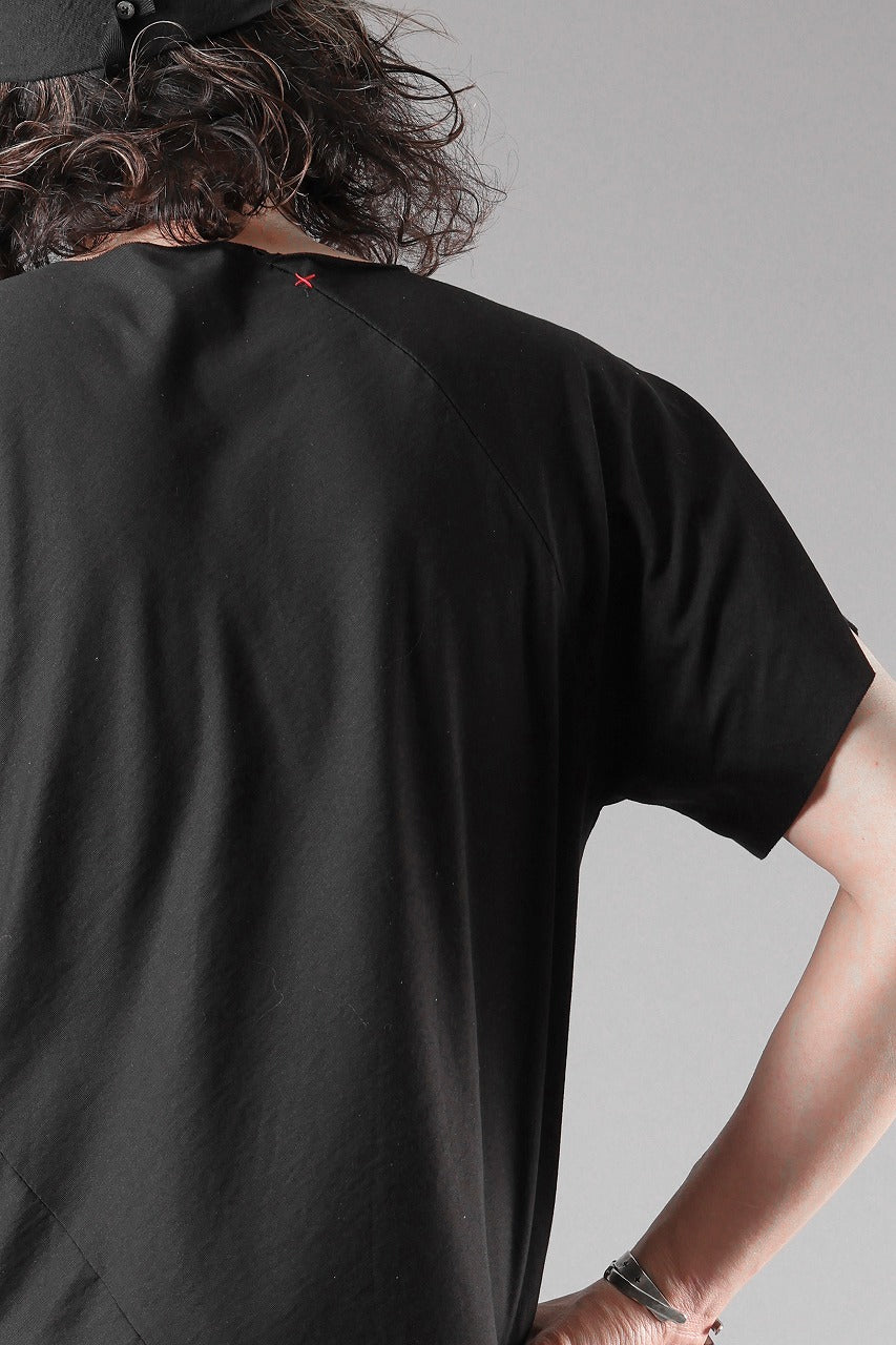 画像をギャラリービューアに読み込む, m.a+ short sleeve spiral t-shirt / T270C / JCL10 (BLACK)