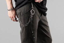 画像をギャラリービューアに読み込む, m.a+ small wallet chain / AC21 / AG (SILVER)