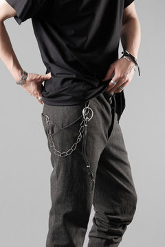 画像をギャラリービューアに読み込む, m.a+ small wallet chain / AC21 / AG (SILVER)