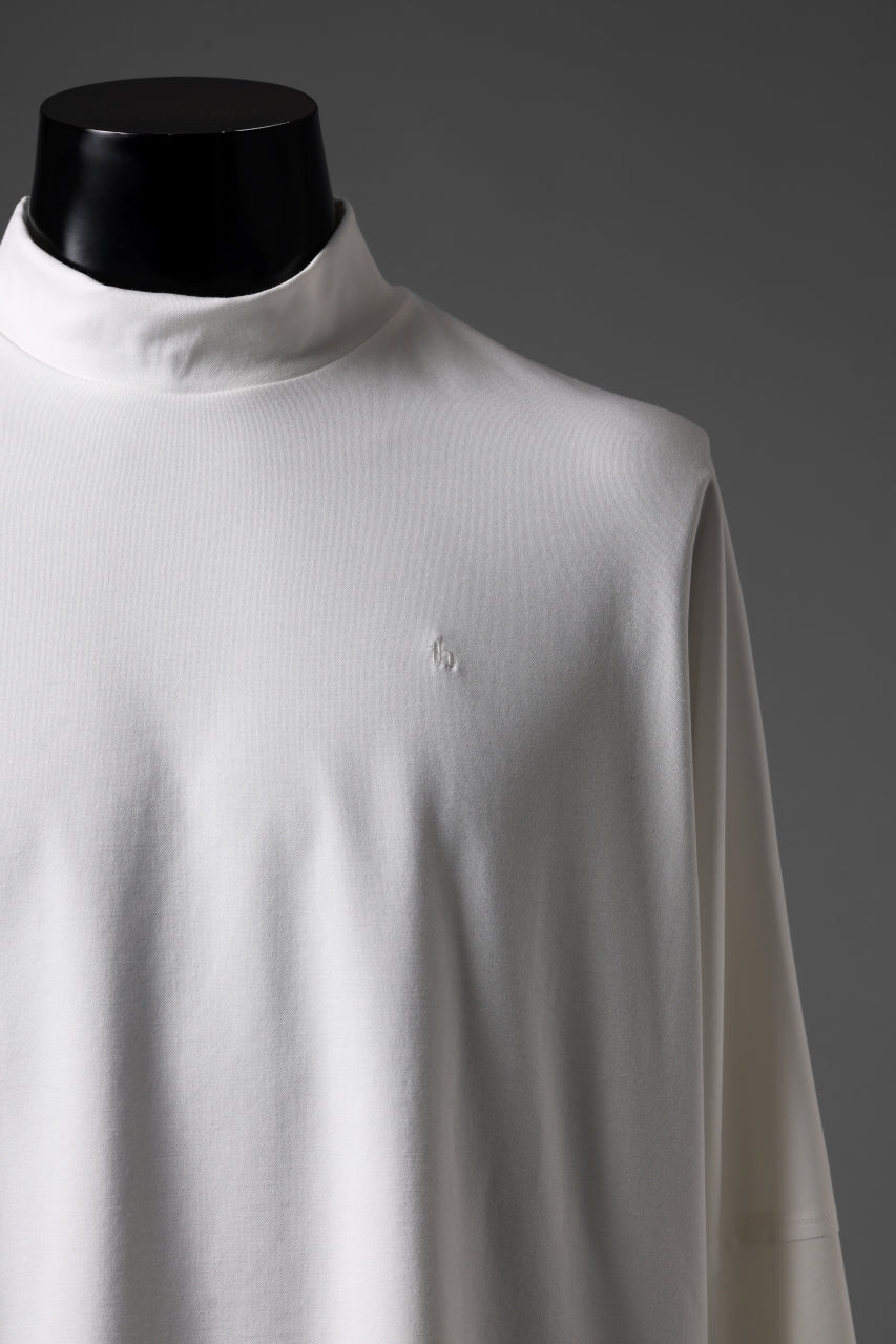 TARO HORIUCHI / th products Dolman L/S Tee / high gauge bare smooth (white)