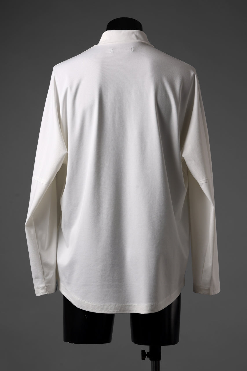 TARO HORIUCHI / th products Dolman L/S Tee / high gauge bare smooth (white)