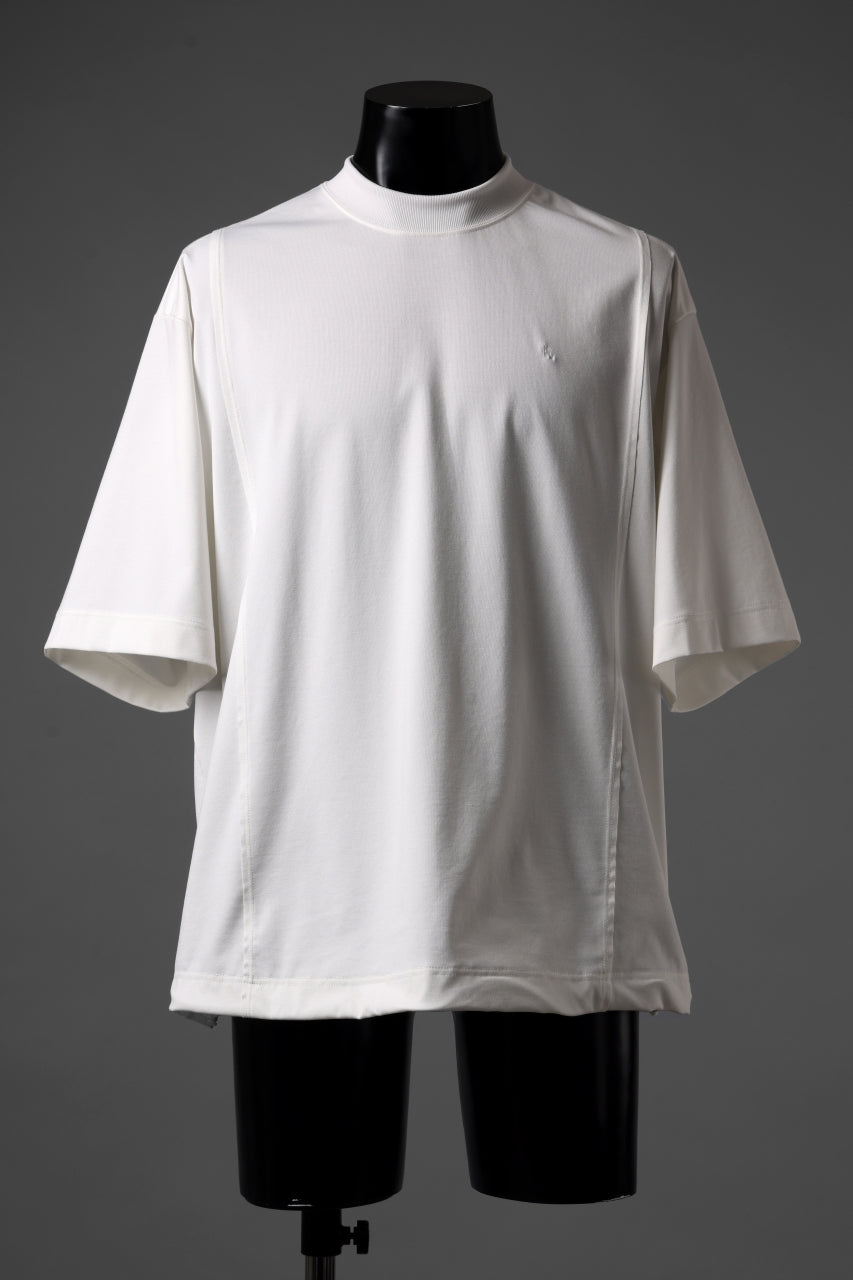 TARO HORIUCHI / th products Crew neck S/S Tee / high gauge bare smooth (white)