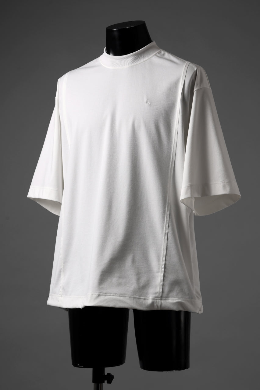 TARO HORIUCHI / th products Crew neck S/S Tee / high gauge bare smooth (white)