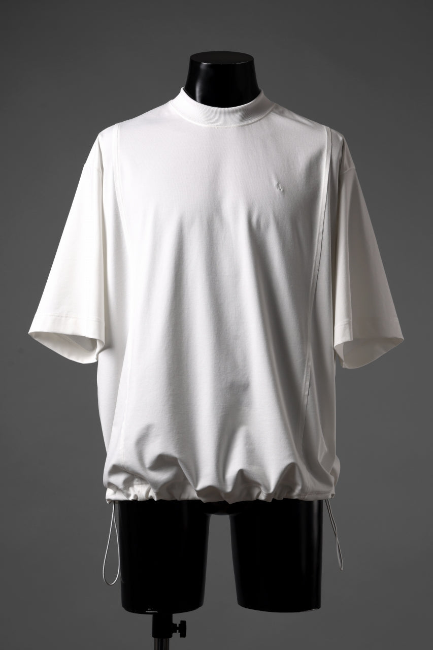 TARO HORIUCHI / th products Crew neck S/S Tee / high gauge bare smooth (white)