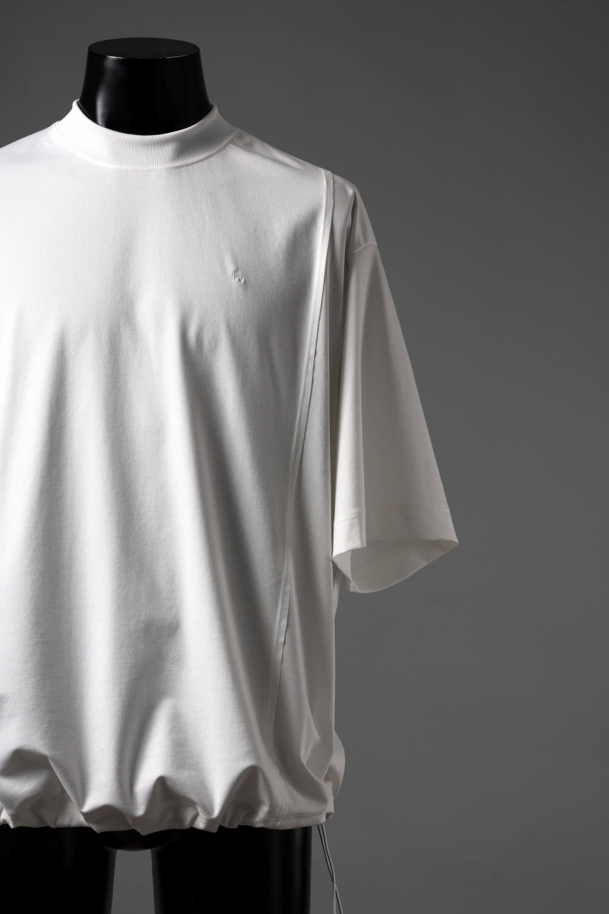 TARO HORIUCHI / th products Crew neck S/S Tee / high gauge bare smooth (white)