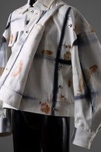 Load image into Gallery viewer, Feng Chen Wang NATURAL PLANT DYE JACKET (BLACK/WHITE)