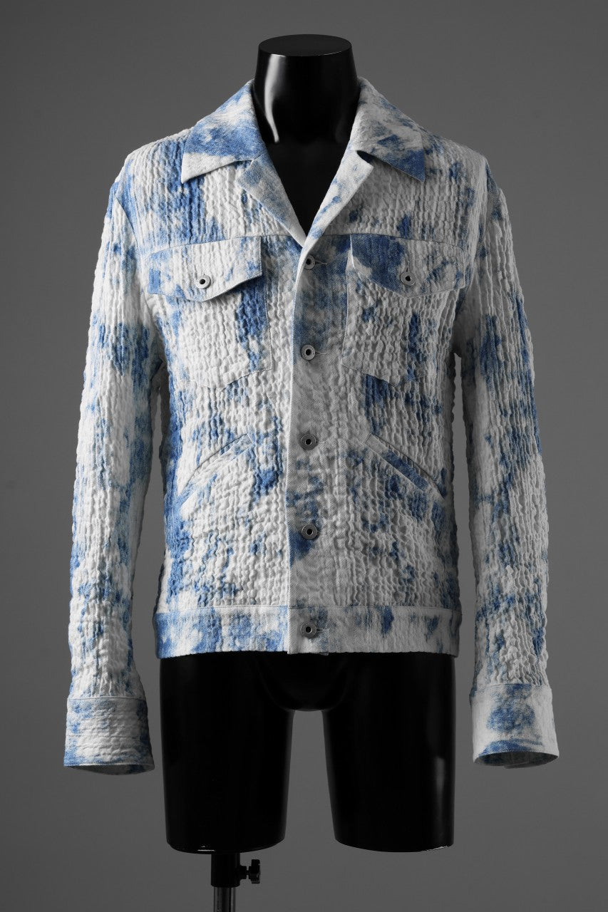 Load image into Gallery viewer, Feng Chen Wang BLUE AND WHITE JACKET (BLUE/WHITE)