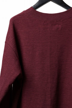 Load image into Gallery viewer, A.F ARTEFACT SURF KNIT PULLOVER TOPS (BORDOUX)