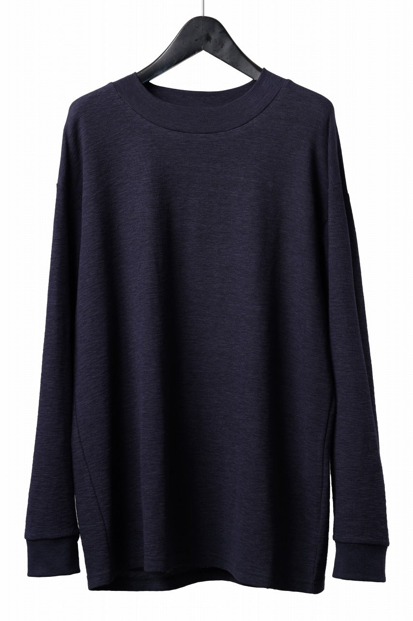 Load image into Gallery viewer, A.F ARTEFACT SURF KNIT PULLOVER TOPS (D.NAVY)
