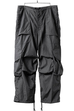 entire studios FREIGHT CARGO PANTS / CRINKLE NYLON (ROCK)