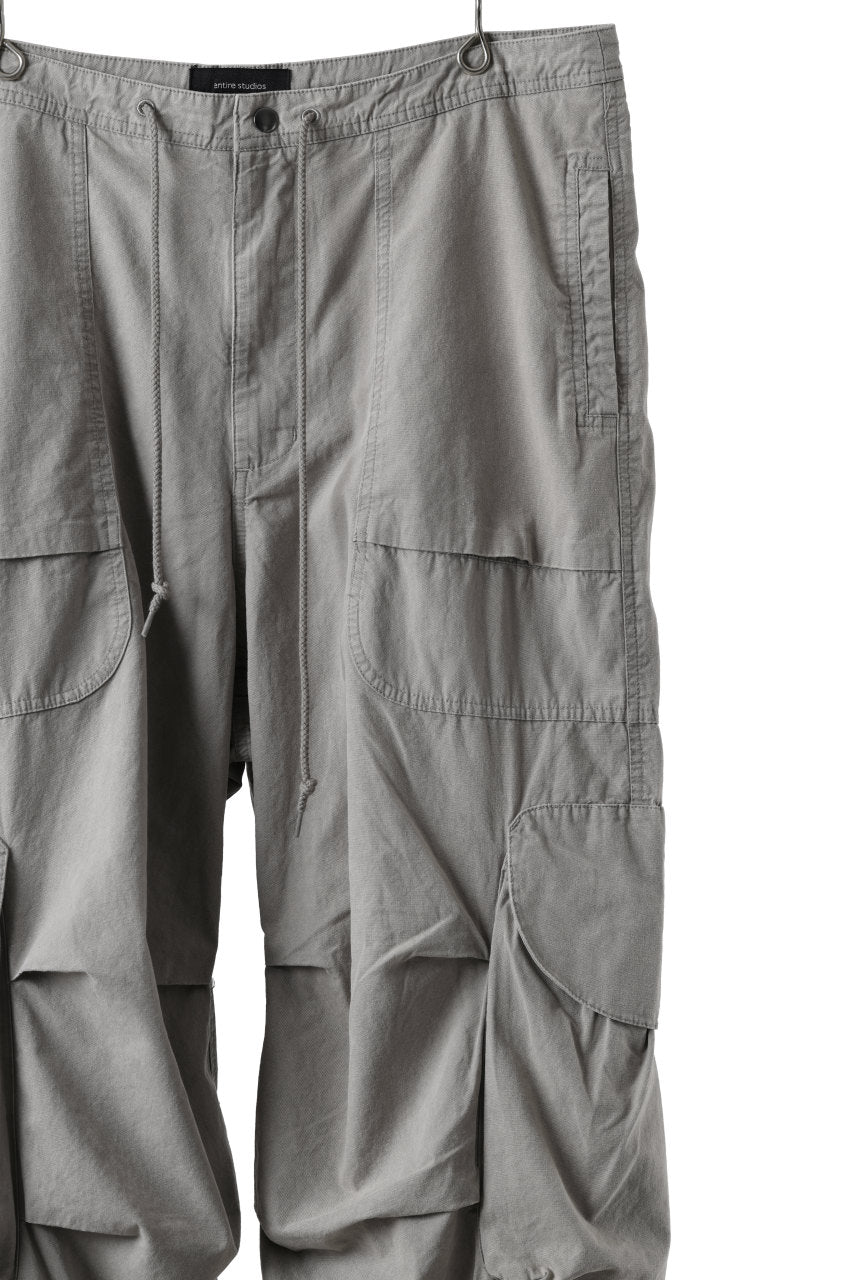 画像をギャラリービューアに読み込む, entire studios FREIGHT CARGO PANTS / COTTON CANVAS (STEEL)