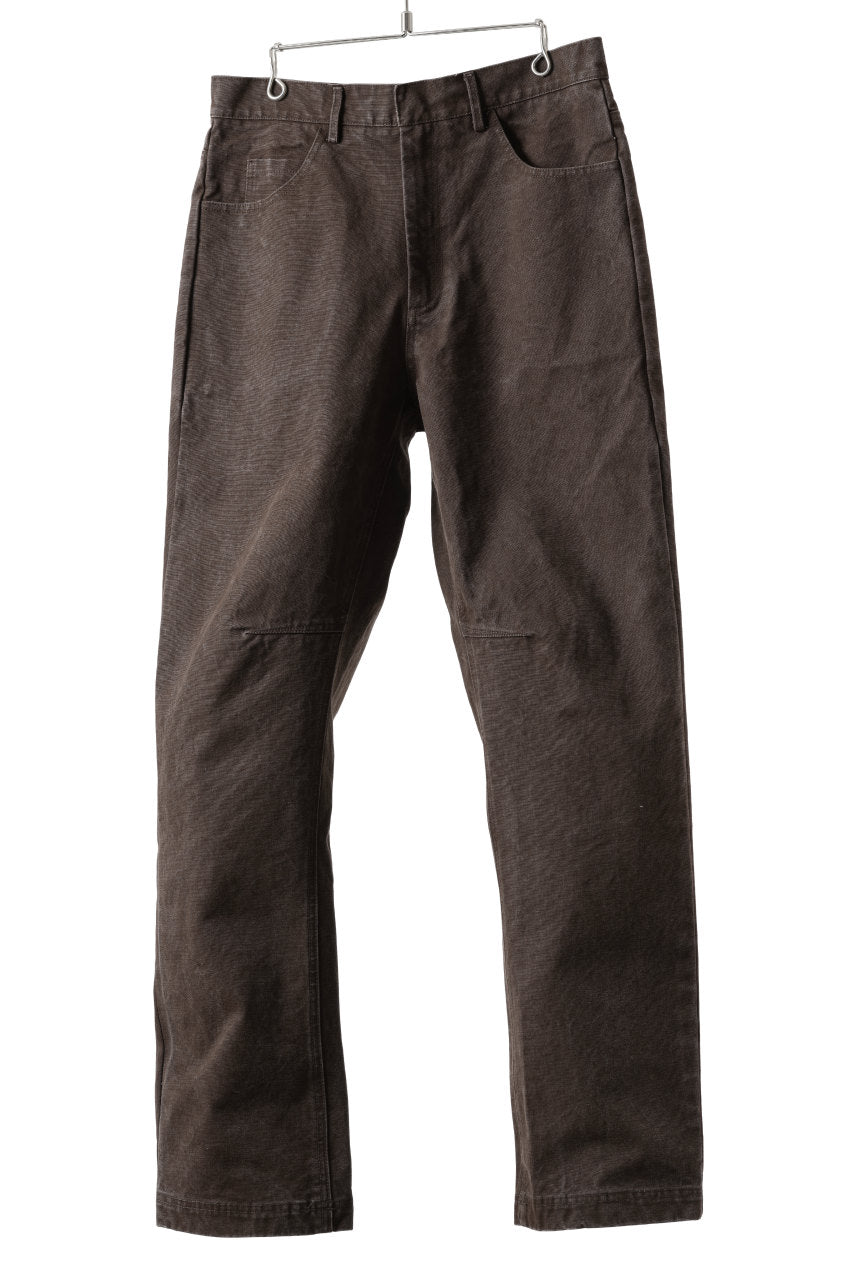 entire studios TASK TROUSERS / 16.0oz COTTON CANVAS (MILITARY MUD)